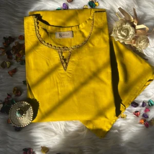 Yellow solid lawn